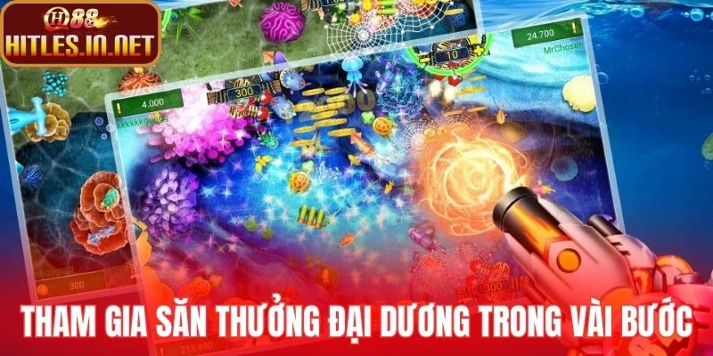Tham gia săn thưởng đại dương chỉ trong vài bước