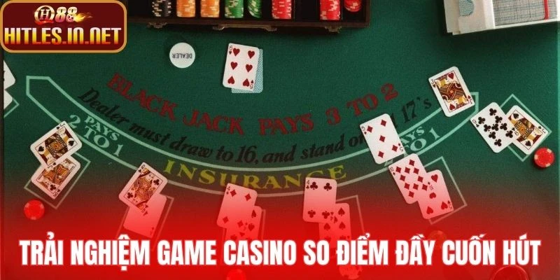 Trải nghiệm game casino so điểm đầy cuốn hút