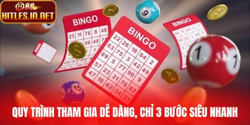 Quy trình tham gia dễ dàng, chỉ 3 bước siêu nhanh