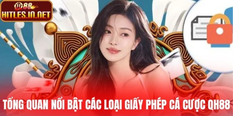 Tổng quan nổi bật các loại giấy phép cá cược QH88